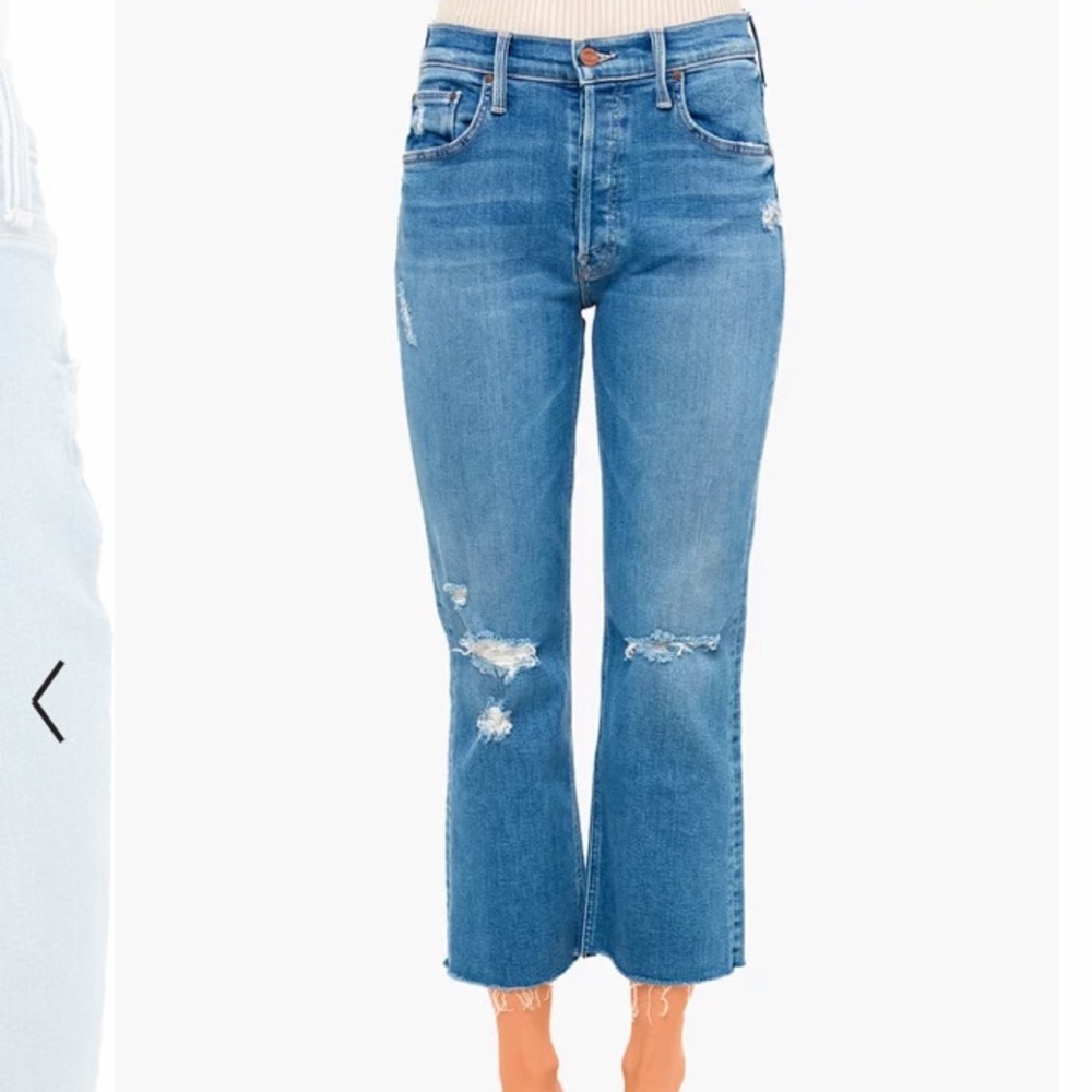 Mother Jeans - Play Like A Pirate The Tripper Ankle Fray